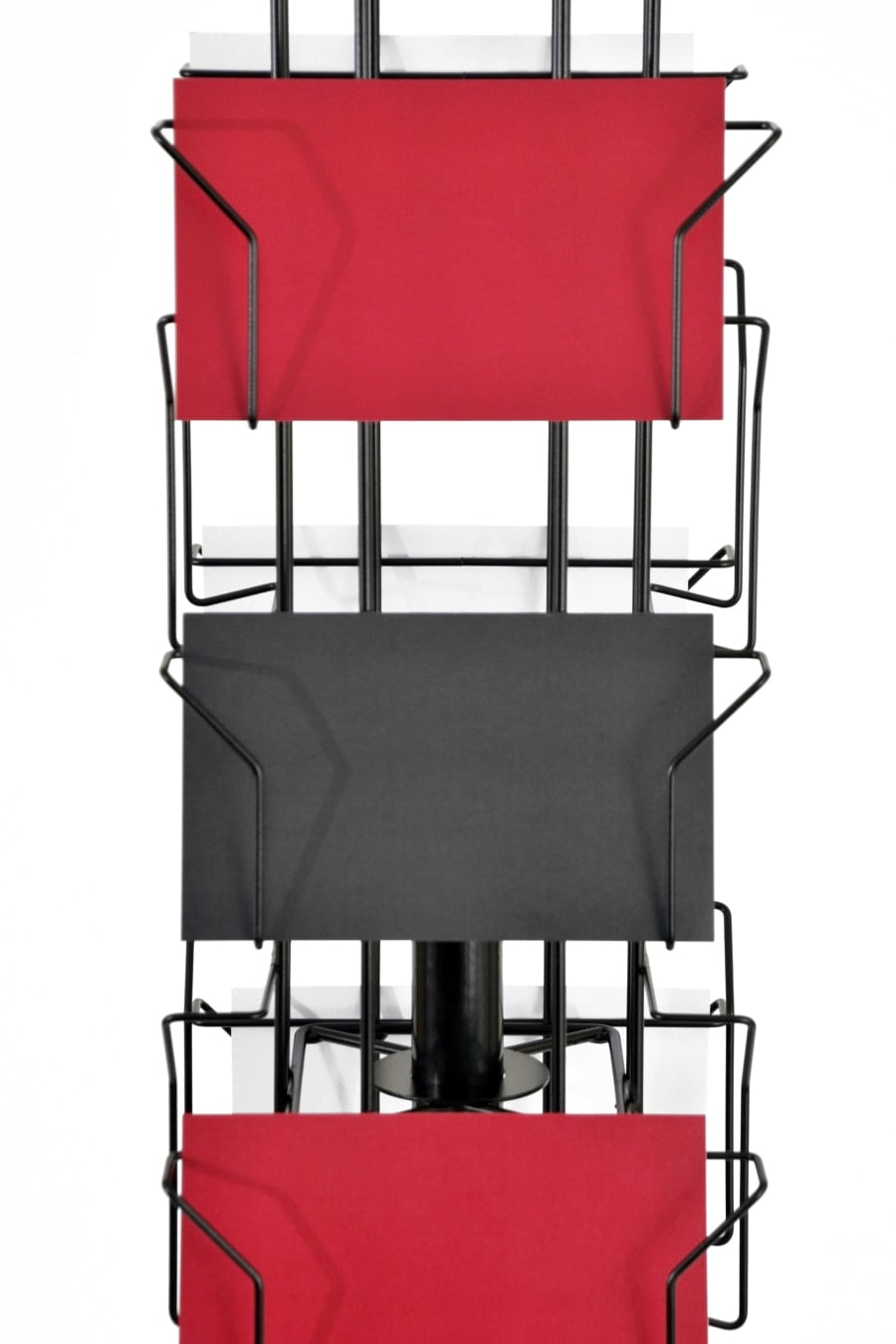 Card Display Stand, Floor Spinner (5"x7" - 28 Pockets)