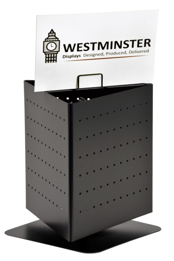 Coaster Display Stand, Floor Spinner (100mmx100mm - 48 Pockets)