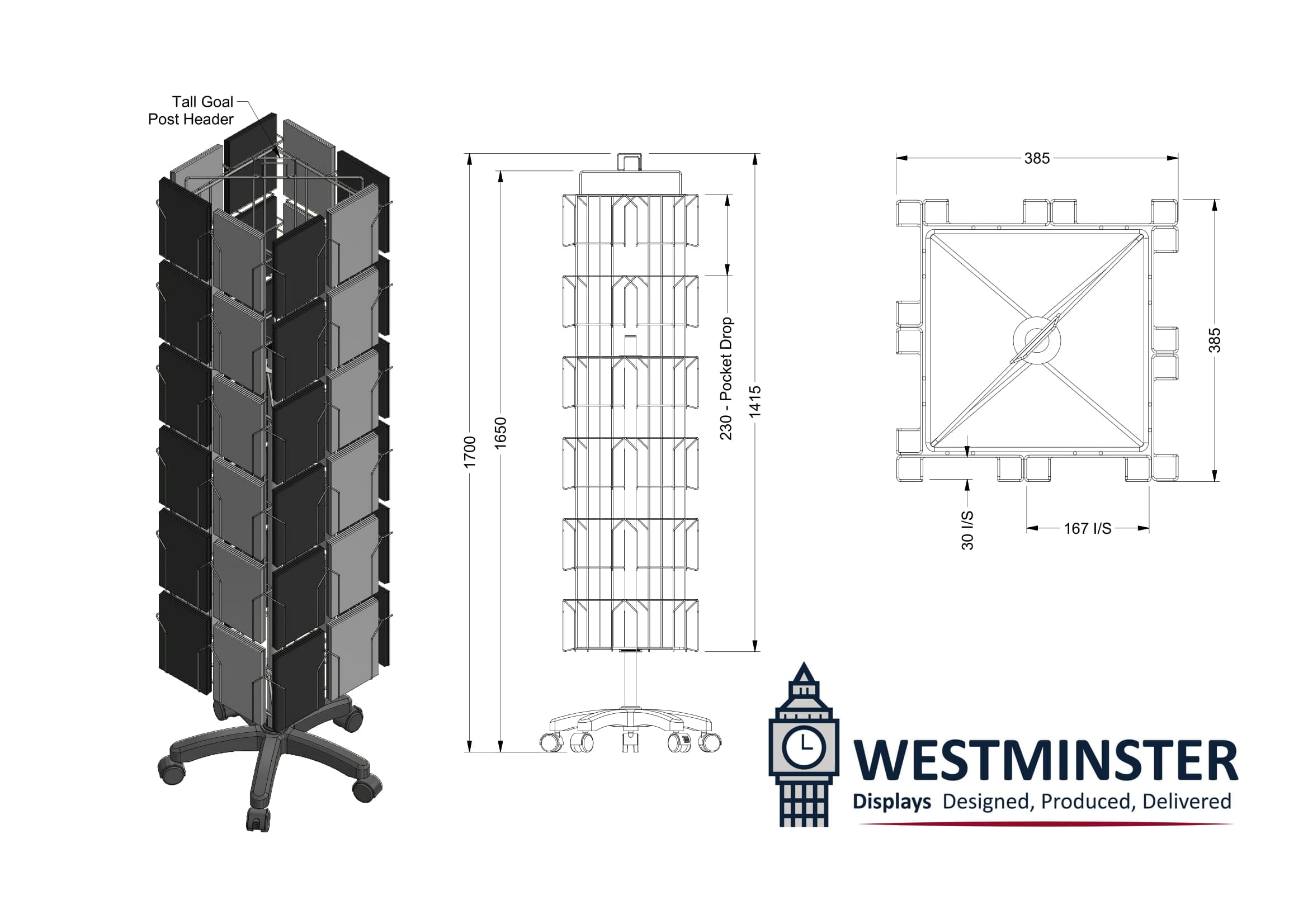 Display Stands for greetings cards