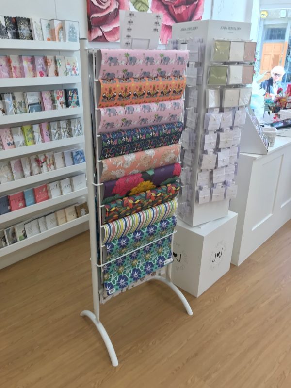 gift wrap display stand