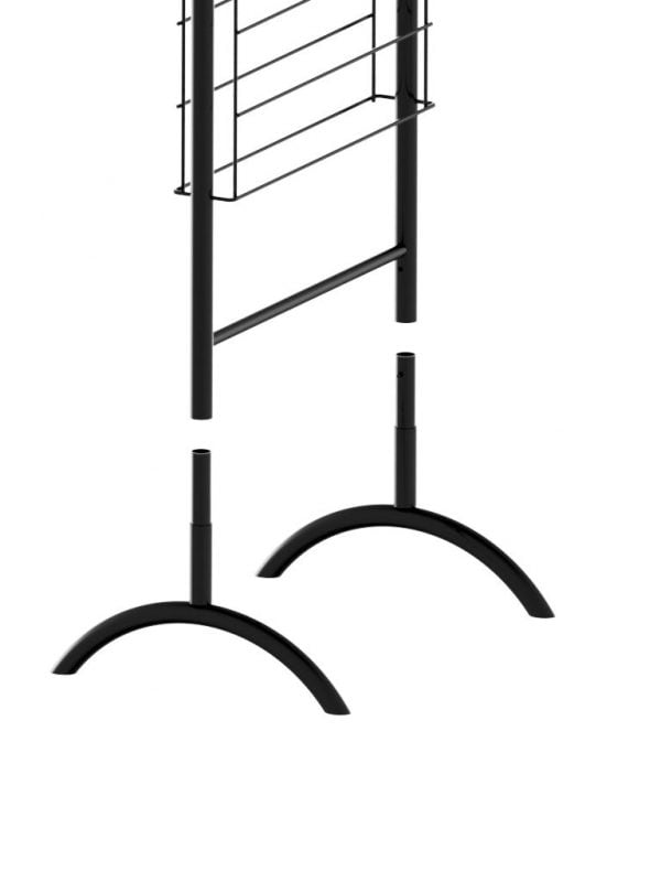 Knock-Down Gift Wrap Display Stand Legs