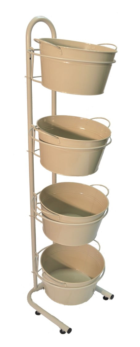 Dump bin display stand