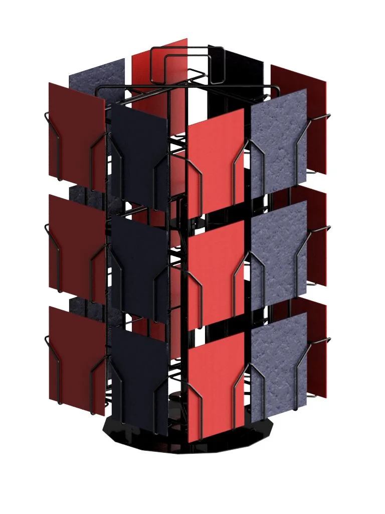 Greetings card counter display stand