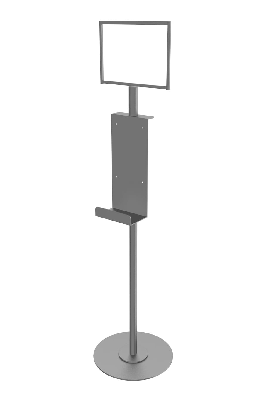 Hand sanitizer display stand