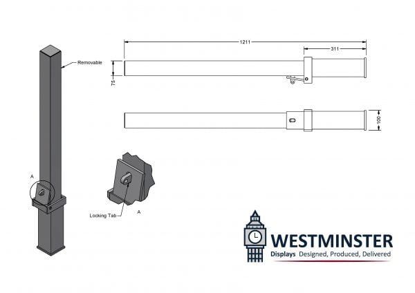 removable bollard