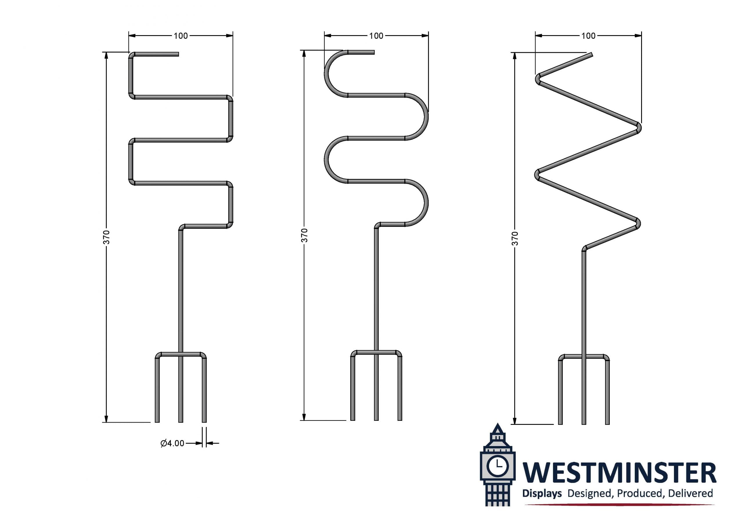 wire plant stakes